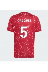 Liverpool Jeremy Jacquet #5 Jalkapallovaatteet Kotipaita 2026-27 Lyhythihainen